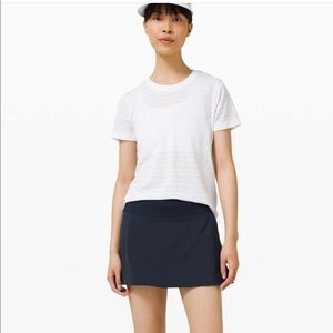 Lululemon Play off the Pleats Skirt- Navy 10